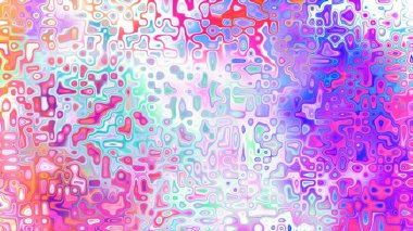 Yumuşak mor ve pembe tonlara sahip soyut organik hücresel doku, sıvı mozaik desen ve rüya gibi dijital yüzey