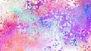 Yumuşak mor ve pembe tonlara sahip soyut organik hücresel doku, sıvı mozaik desen ve rüya gibi dijital yüzey