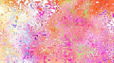 Yumuşak mor ve pembe tonlara sahip soyut organik hücresel doku, sıvı mozaik desen ve rüya gibi dijital yüzey