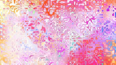 Yumuşak mor ve pembe tonlara sahip soyut organik hücresel doku, sıvı mozaik desen ve rüya gibi dijital yüzey