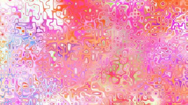 Yumuşak mor ve pembe tonlara sahip soyut organik hücresel doku, sıvı mozaik desen ve rüya gibi dijital yüzey