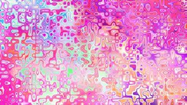 Yumuşak mor ve pembe tonlara sahip soyut organik hücresel doku, sıvı mozaik desen ve rüya gibi dijital yüzey