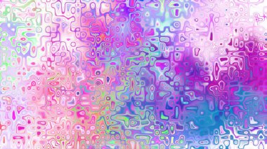 Yumuşak mor ve pembe tonlara sahip soyut organik hücresel doku, sıvı mozaik desen ve rüya gibi dijital yüzey