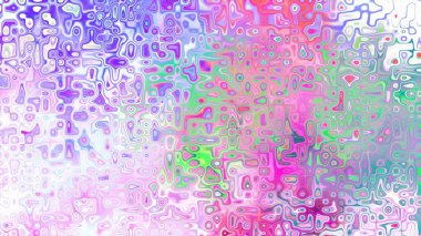 Yumuşak mor ve pembe tonlara sahip soyut organik hücresel doku, sıvı mozaik desen ve rüya gibi dijital yüzey