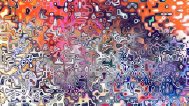 Yumuşak mor ve pembe tonlara sahip soyut organik hücresel doku, sıvı mozaik desen ve rüya gibi dijital yüzey