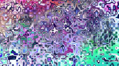 Yumuşak mor ve pembe tonlara sahip soyut organik hücresel doku, sıvı mozaik desen ve rüya gibi dijital yüzey