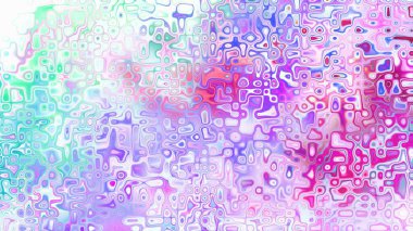 Yumuşak mor ve pembe tonlara sahip soyut organik hücresel doku, sıvı mozaik desen ve rüya gibi dijital yüzey