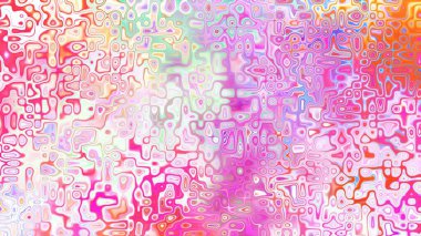 Yumuşak mor ve pembe tonlara sahip soyut organik hücresel doku, sıvı mozaik desen ve rüya gibi dijital yüzey