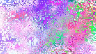 Yumuşak mor ve pembe tonlara sahip soyut organik hücresel doku, sıvı mozaik desen ve rüya gibi dijital yüzey