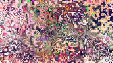 Yumuşak mor ve pembe tonlara sahip soyut organik hücresel doku, sıvı mozaik desen ve rüya gibi dijital yüzey