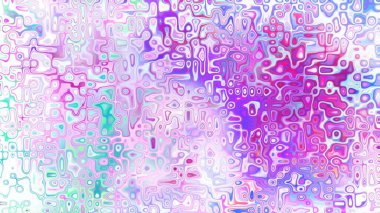 Yumuşak mor ve pembe tonlara sahip soyut organik hücresel doku, sıvı mozaik desen ve rüya gibi dijital yüzey