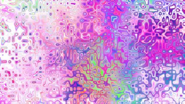 Yumuşak mor ve pembe tonlara sahip soyut organik hücresel doku, sıvı mozaik desen ve rüya gibi dijital yüzey