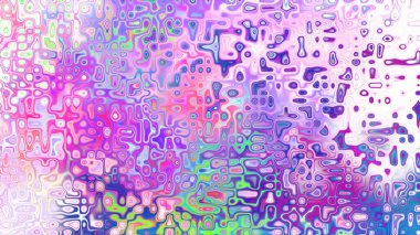 Yumuşak mor ve pembe tonlara sahip soyut organik hücresel doku, sıvı mozaik desen ve rüya gibi dijital yüzey