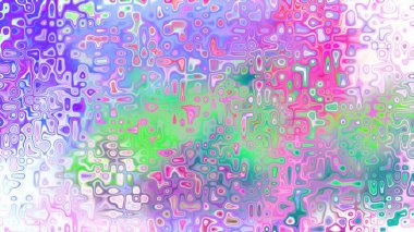 Yumuşak mor ve pembe tonlara sahip soyut organik hücresel doku, sıvı mozaik desen ve rüya gibi dijital yüzey