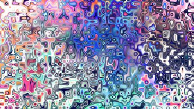 Yumuşak mor ve pembe tonlara sahip soyut organik hücresel doku, sıvı mozaik desen ve rüya gibi dijital yüzey