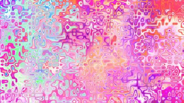 Yumuşak mor ve pembe tonlara sahip soyut organik hücresel doku, sıvı mozaik desen ve rüya gibi dijital yüzey