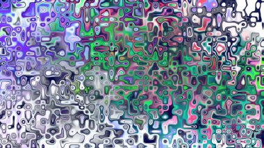 Yumuşak mor ve pembe tonlara sahip soyut organik hücresel doku, sıvı mozaik desen ve rüya gibi dijital yüzey