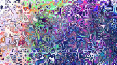 Yumuşak mor ve pembe tonlara sahip soyut organik hücresel doku, sıvı mozaik desen ve rüya gibi dijital yüzey