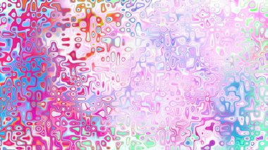 Yumuşak mor ve pembe tonlara sahip soyut organik hücresel doku, sıvı mozaik desen ve rüya gibi dijital yüzey