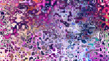 Yumuşak mor ve pembe tonlara sahip soyut organik hücresel doku, sıvı mozaik desen ve rüya gibi dijital yüzey