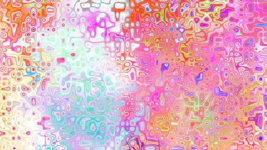 Yumuşak mor ve pembe tonlara sahip soyut organik hücresel doku, sıvı mozaik desen ve rüya gibi dijital yüzey