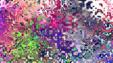 Yumuşak mor ve pembe tonlara sahip soyut organik hücresel doku, sıvı mozaik desen ve rüya gibi dijital yüzey