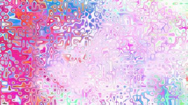 Yumuşak mor ve pembe tonlara sahip soyut organik hücresel doku, sıvı mozaik desen ve rüya gibi dijital yüzey