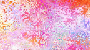 Yumuşak mor ve pembe tonlara sahip soyut organik hücresel doku, sıvı mozaik desen ve rüya gibi dijital yüzey