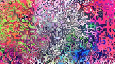 Yumuşak mor ve pembe tonlara sahip soyut organik hücresel doku, sıvı mozaik desen ve rüya gibi dijital yüzey