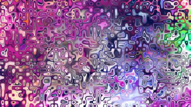 Yumuşak mor ve pembe tonlara sahip soyut organik hücresel doku, sıvı mozaik desen ve rüya gibi dijital yüzey