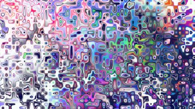 Yumuşak mor ve pembe tonlara sahip soyut organik hücresel doku, sıvı mozaik desen ve rüya gibi dijital yüzey