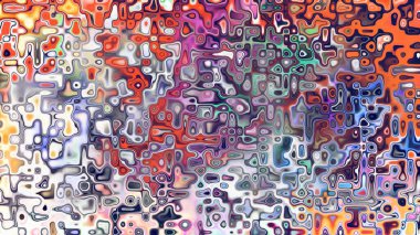 Yumuşak mor ve pembe tonlara sahip soyut organik hücresel doku, sıvı mozaik desen ve rüya gibi dijital yüzey