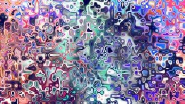 Yumuşak mor ve pembe tonlara sahip soyut organik hücresel doku, sıvı mozaik desen ve rüya gibi dijital yüzey