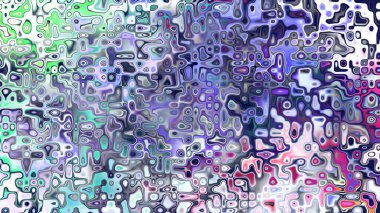 Yumuşak mor ve pembe tonlara sahip soyut organik hücresel doku, sıvı mozaik desen ve rüya gibi dijital yüzey