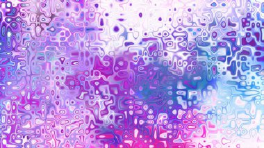 Yumuşak mor ve pembe tonlara sahip soyut organik hücresel doku, sıvı mozaik desen ve rüya gibi dijital yüzey