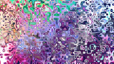 Yumuşak mor ve pembe tonlara sahip soyut organik hücresel doku, sıvı mozaik desen ve rüya gibi dijital yüzey