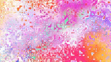 Yumuşak mor ve pembe tonlara sahip soyut organik hücresel doku, sıvı mozaik desen ve rüya gibi dijital yüzey