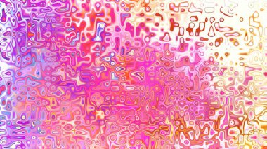 Yumuşak mor ve pembe tonlara sahip soyut organik hücresel doku, sıvı mozaik desen ve rüya gibi dijital yüzey