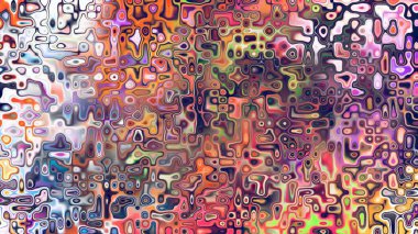 Yumuşak mor ve pembe tonlara sahip soyut organik hücresel doku, sıvı mozaik desen ve rüya gibi dijital yüzey