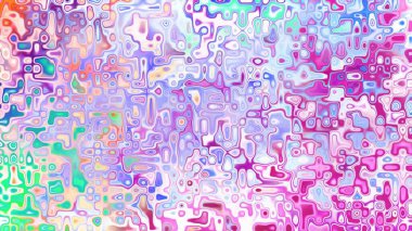 Yumuşak mor ve pembe tonlara sahip soyut organik hücresel doku, sıvı mozaik desen ve rüya gibi dijital yüzey