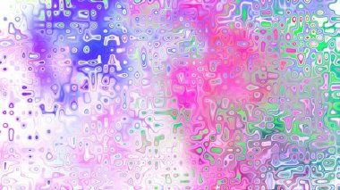 Yumuşak mor ve pembe tonlara sahip soyut organik hücresel doku, sıvı mozaik desen ve rüya gibi dijital yüzey