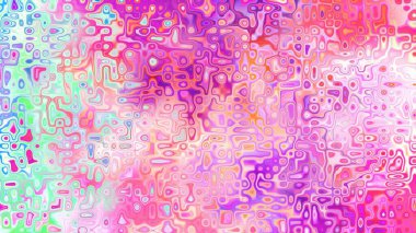 Yumuşak mor ve pembe tonlara sahip soyut organik hücresel doku, sıvı mozaik desen ve rüya gibi dijital yüzey