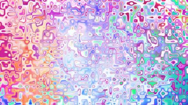 Yumuşak mor ve pembe tonlara sahip soyut organik hücresel doku, sıvı mozaik desen ve rüya gibi dijital yüzey