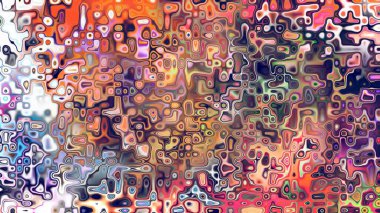 Yumuşak mor ve pembe tonlara sahip soyut organik hücresel doku, sıvı mozaik desen ve rüya gibi dijital yüzey