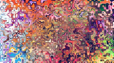 Yumuşak mor ve pembe tonlara sahip soyut organik hücresel doku, sıvı mozaik desen ve rüya gibi dijital yüzey