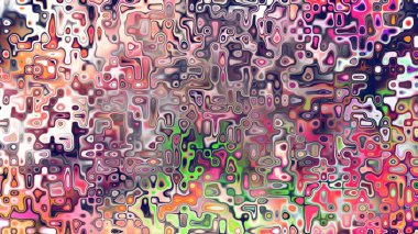 Yumuşak mor ve pembe tonlara sahip soyut organik hücresel doku, sıvı mozaik desen ve rüya gibi dijital yüzey