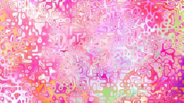 Yumuşak mor ve pembe tonlara sahip soyut organik hücresel doku, sıvı mozaik desen ve rüya gibi dijital yüzey