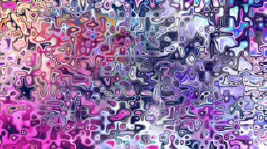 Yumuşak mor ve pembe tonlara sahip soyut organik hücresel doku, sıvı mozaik desen ve rüya gibi dijital yüzey