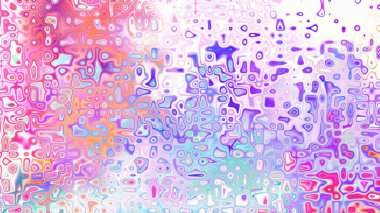 Yumuşak mor ve pembe tonlara sahip soyut organik hücresel doku, sıvı mozaik desen ve rüya gibi dijital yüzey
