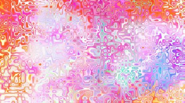 Yumuşak mor ve pembe tonlara sahip soyut organik hücresel doku, sıvı mozaik desen ve rüya gibi dijital yüzey